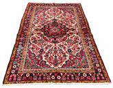 #7526 Vintage Persian Hamadan wool on cotton base